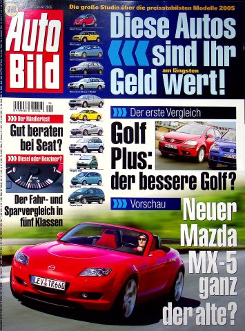 Deckblatt Auto Bild (04/2005)